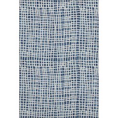 Premium Machine Washable Mayfield AMF729 Navy 9' x 12' Rug