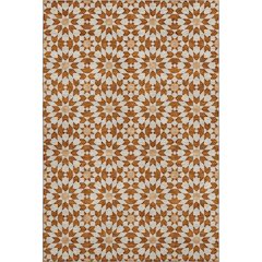 Premium Machine Washable Mayfield AMF734 Paprika 9' x 12' Rug