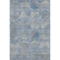 Premium Machine Washable Mayfield AMF738 Blue 9' x 12' Rug