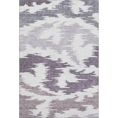 Premium Machine Washable Mayfield AMF746 Purple 9' x 12' Rug