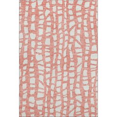 Premium Machine Washable Mayfield AMF754 Salmon 9' x 12' Rug