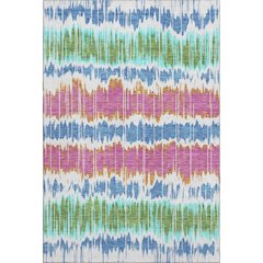 Premium Machine Washable Mayfield AMF755 White 9' x 12' Rug