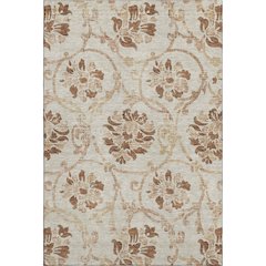 Premium Machine Washable Mayfield AMF762 Terracotta 9' x 12' Rug