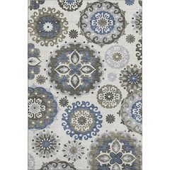 Premium Machine Washable Mayfield AMF763 Pewter 9' x 12' Rug