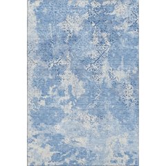 Premium Machine Washable Mayfield AMF769 Blue 9' x 12' Rug