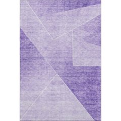 Premium Machine Washable Mayfield AMF779 Purple 9' x 12' Rug