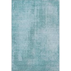 Premium Machine Washable Mayfield AMF796 Aqua 9' x 12' Rug
