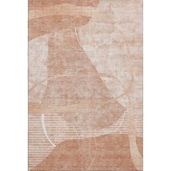 Premium Machine Washable Mayfield AMF805 Salmon 9' x 12' Rug