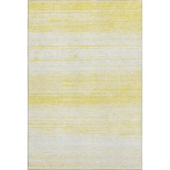 Premium Machine Washable Mayfield AMF859 Yellow 9' x 12' Rug
