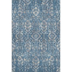 Premium Machine Washable Mayfield AMF868 Blue 9' x 12' Rug