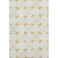 Premium Machine Washable Mayfield AMF870 Gold 9' x 12' Rug