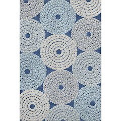 Premium Machine Washable Mayfield AMF882 Navy 9' x 12' Rug