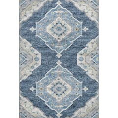 Premium Machine Washable Mayfield  Blue 9' x 12' Rug
