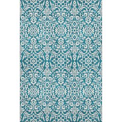 Premium Machine Washable Mayfield AMF920 Teal 9' x 12' Rug