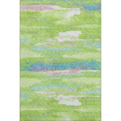 Premium Machine Washable Mayfield AMF942 Lime 9' x 12' Rug