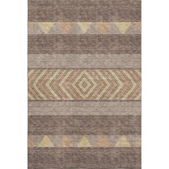 Premium Machine Washable Mayfield AMF965 Brown 9' x 12' Rug