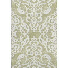 Premium Machine Washable Mayfield AMF973 Aloe 9' x 12' Rug