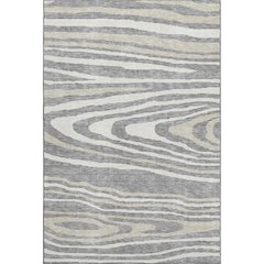 Premium Machine Washable Mayfield AMF974 Gray 9' x 12' Rug