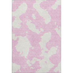 Premium Machine Washable Mayfield AMF975 Pink 9' x 12' Rug