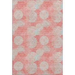 Premium Machine Washable Mayfield AMF977 Salmon 9' x 12' Rug