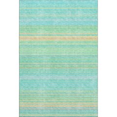 Premium Machine Washable Mayfield AMF979 Aqua 9' x 12' Rug