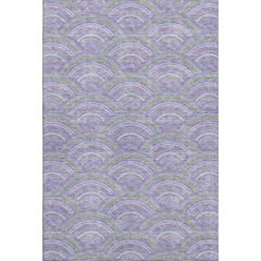 Premium Machine Washable Mayfield AMF984 Lavender 9' x 12' Rug