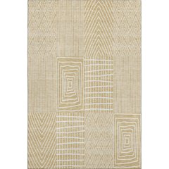 Premium Machine Washable Mayfield AMF990 Gold 9' x 12' Rug