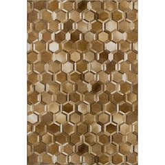 Luxury Washable Indoor/Outdoor Bozeman Brown 9' x 12' Rug