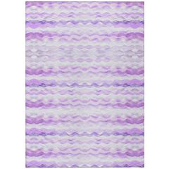 Indoor/Outdoor Surfside ASR46 Purple Washable 9' x 12' Rug