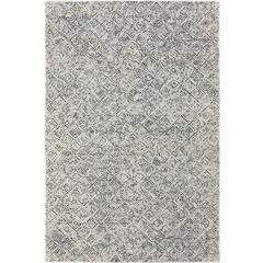 Zoe ZZ1 Charcoal 5' x 7'6" Rug