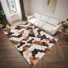 Laredo Multi Animal Patchwork 8' x 10' Area Rug Multi ALR39