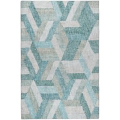Luxury Washable Lorenzo Teal 9' x 12' Rug