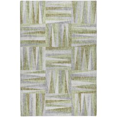 Luxury Washable Lorenzo Green 9' x 12' Rug