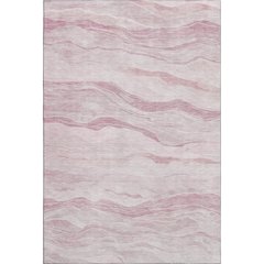 Machine Washable Indoor/Outdoor Pacifica Pink 9' x 12' Rug