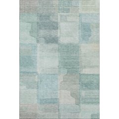 Luxury Washable Indoor/Outdoor Ravenna Teal 9' x 12' Rug