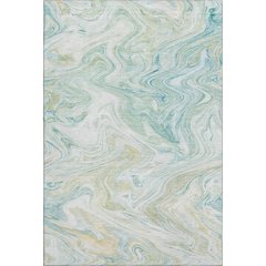 Luxury Washable Indoor/Outdoor Ravenna Sky 9' x 12' Rug