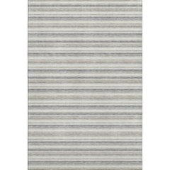 Luxury Washable Indoor/Outdoor Soft Essentials SE2 Gray 9' x 12' Rug