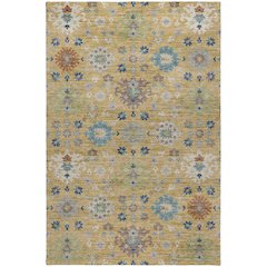 Indoor/Outdoor Silk Road Turmeric 8' x 10' Rug