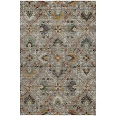 Indoor/Outdoor Silk Road Pewter 8' x 10' Rug