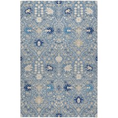 Luxury Washable Indoor/Outdoor Tabrook Denim 9' x 12' Rug