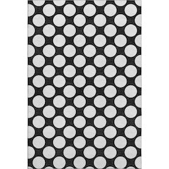 Luxury Washable Indoor/Outdoor The Reserve Black 9' x 12' Rug