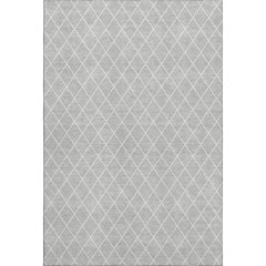 Luxury Washable Indoor/Outdoor The Reserve Silver 9' x 12' Rug