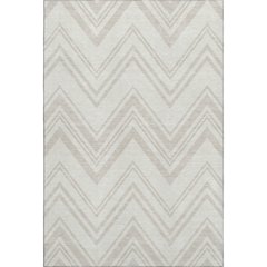 Luxury Washable Indoor/Outdoor The Reserve Ivory 9' x 12' Rug