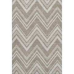 Luxury Washable Indoor/Outdoor The Reserve Khaki 9' x 12' Rug