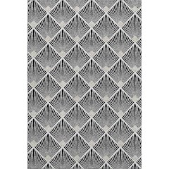 Luxury Washable Indoor/Outdoor The Reserve Black 9' x 12' Rug