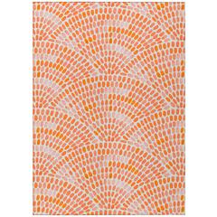Indoor/Outdoor Surfside ASR37 Peach Washable 9' x 12' Rug