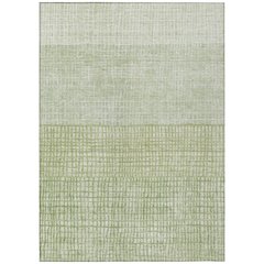 Machine Washable Indoor/Outdoor Chantille Sage 10' x 14' Rug