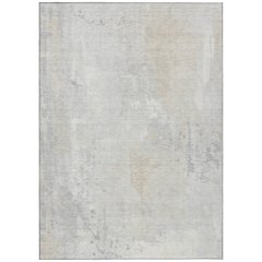 Machine Washable Indoor/Outdoor Chantille Ivory 10' x 14' Rug