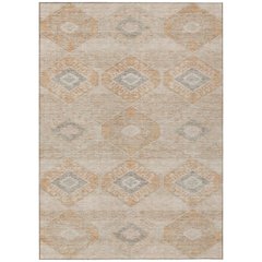 Machine Washable Indoor/Outdoor Chantille Copper 10' x 14' Rug