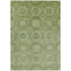 Machine Washable Indoor/Outdoor Chantille Aloe 10' x 14' Rug